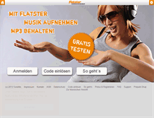 Tablet Screenshot of flatster.com